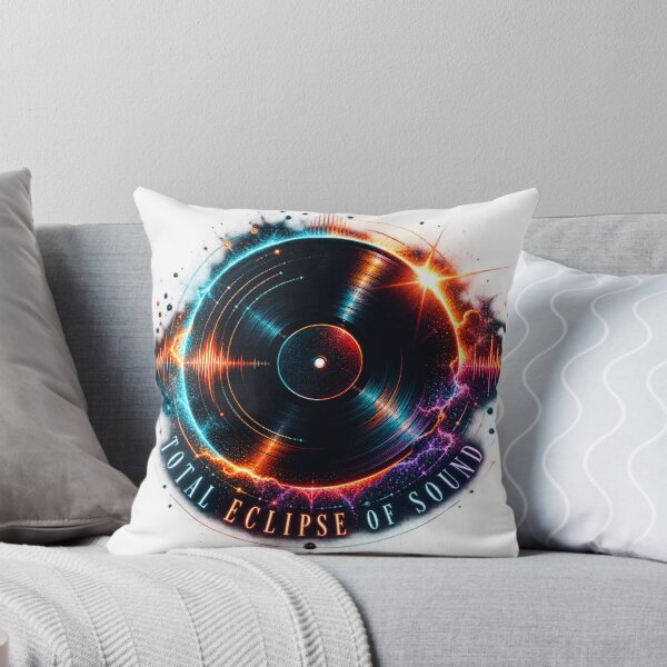 Item preview, Total Eclipse of Sound – Minimal Neon Vinyl designed and sold by Golden Era Studio.