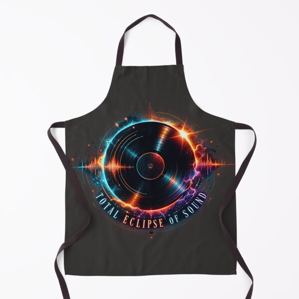 Item preview, Total Eclipse of Sound – Minimal Neon Vinyl designed and sold by Golden Era Studio.