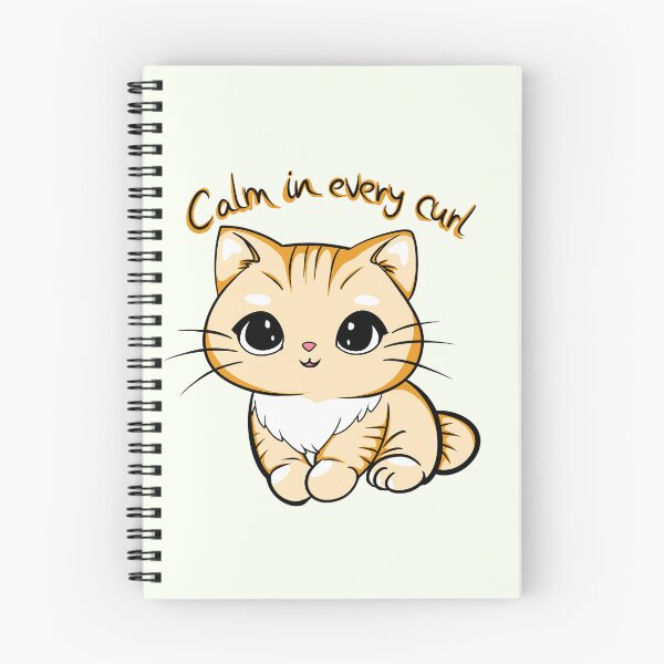 Item preview, Calm in Every Curl Cat designed and sold by Phyllya Design.