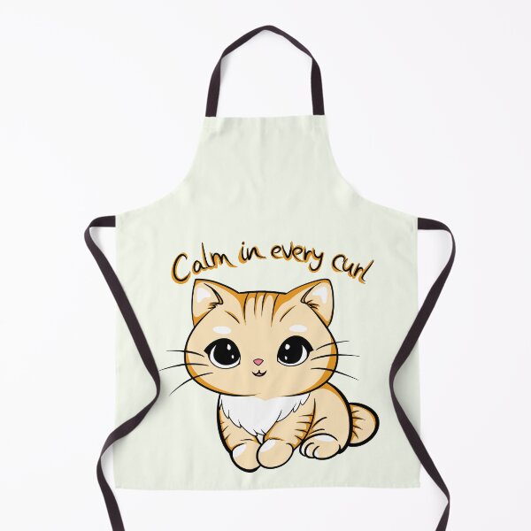 Item preview, Calm in Every Curl Cat designed and sold by Phyllya Design.