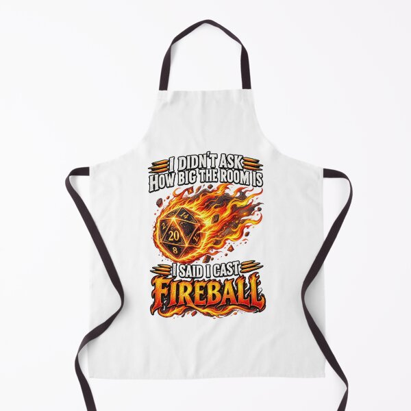 Item preview, Funny Tabletop RPG Fireball Dice – I Cast Fireball designed and sold by Ayden World.