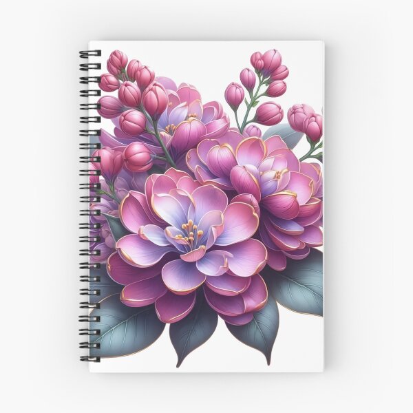 Item preview, Enchanted Violet Blossom Bouquet designed and sold by sariptadinjala.