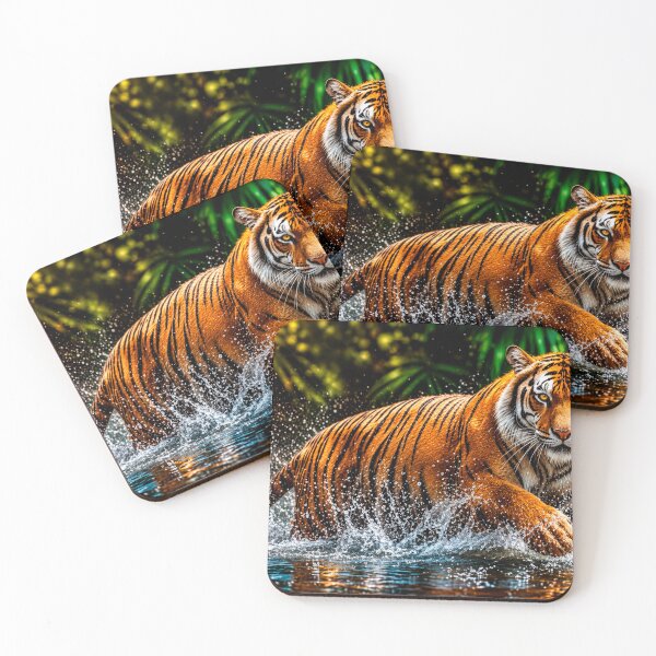 Item preview, tiger art print designed and sold by Shutter & Light Studio .
