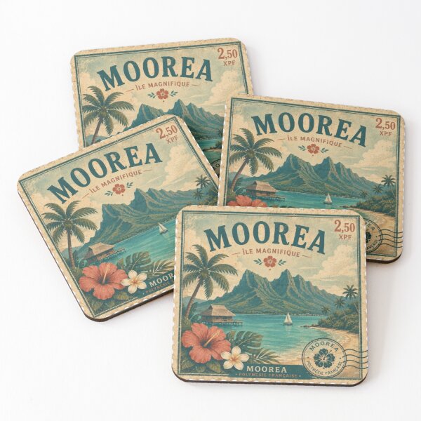 Item preview, Moorea stamp designed and sold by THE Company.