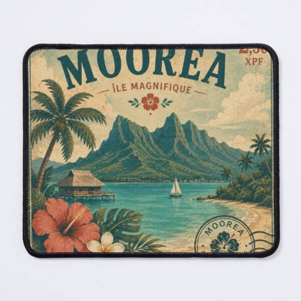 Item preview, Moorea stamp designed and sold by THE Company.