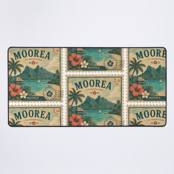 Item preview, Moorea stamp designed and sold by THE Company.