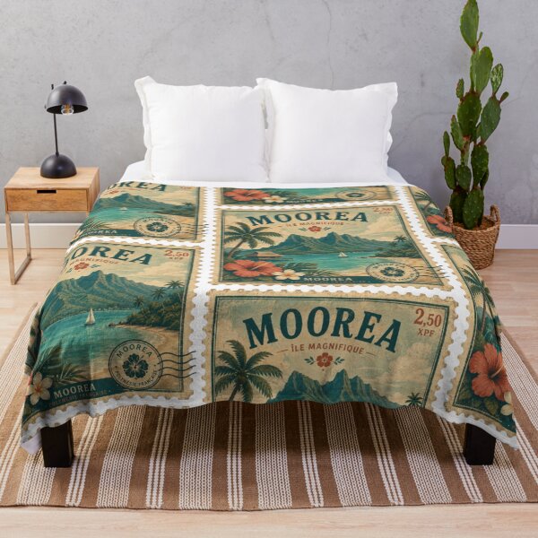 Item preview, Moorea stamp designed and sold by THE Company.
