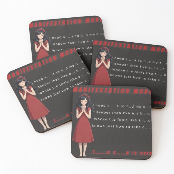 Item preview, Manifesting Girl Red Bow Aesthetic Graphic - Raven Hair Edition designed and sold by Addy77shop.