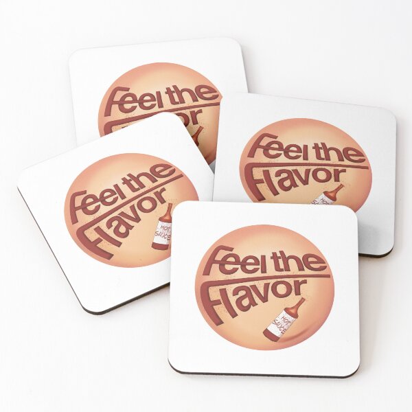 Item preview, Feel the Flavor (Hot Sauce) designed and sold by Winooski Designs.