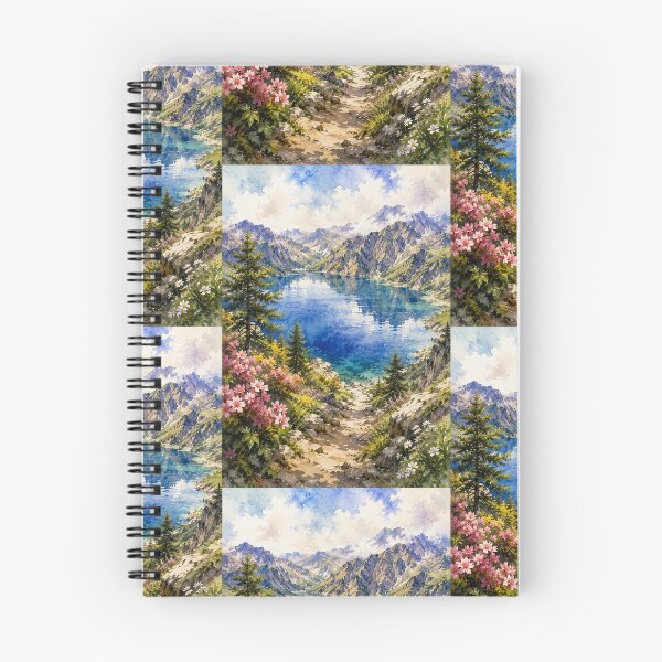 Item preview, A Path to the Peaks designed and sold by WildSkyMuse.