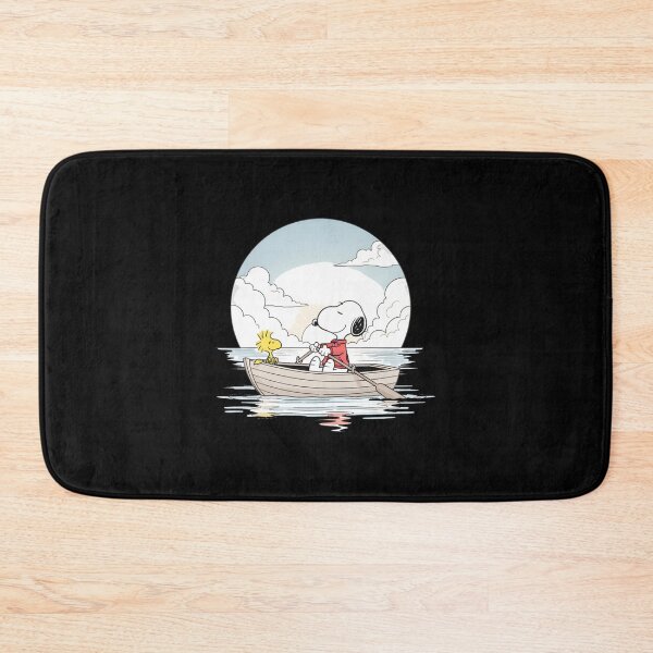 Item preview, Snoopy & Woodstock Rowboat Design – Cute Peanuts Nautical Illustration ⭐⭐⭐⭐⭐ designed and sold by inspiration77x7.