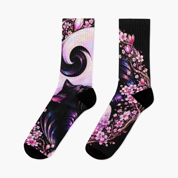 Item preview, ⚖️ PURRFECTLY BALANCED COLLECTION ⚖️ - FOUR SEASONS CATS - Spring Blossom designed and sold by WheelieGdArt.