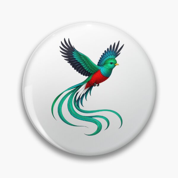 Item preview, Resplendent Quetzal Tropical Bird designed and sold by Myra365Art.