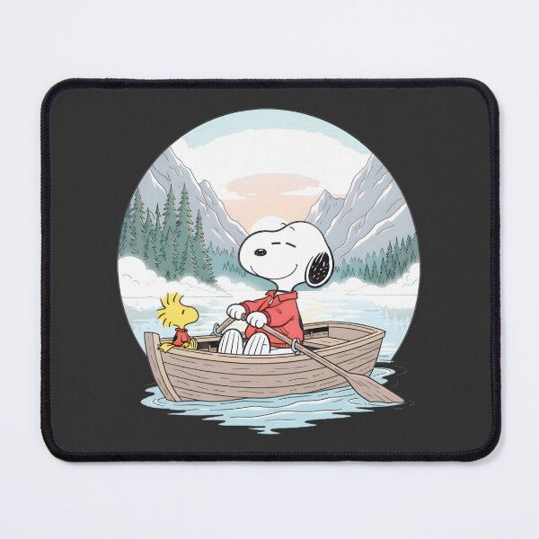Item preview, Snoopy And Woodstock Rowboat Peanuts Art LIMITED EDITION designed and sold by inspiration77x7.