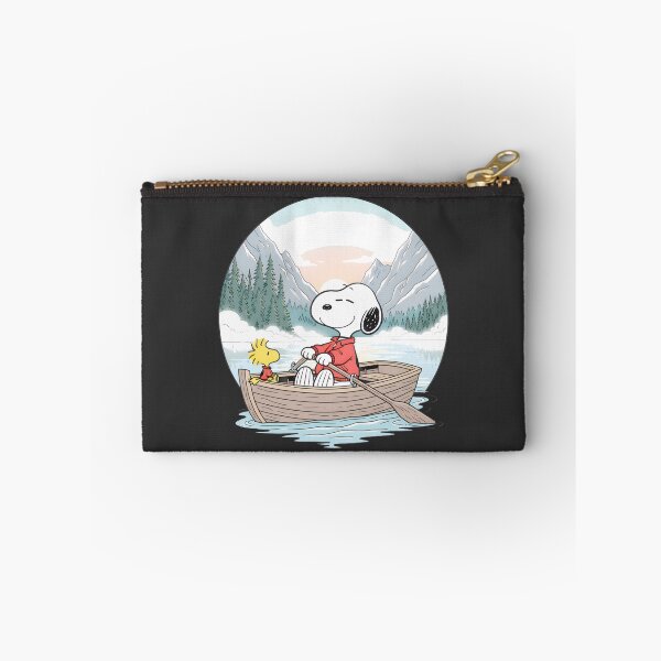 Artikelvorschau, Snoopy und Woodstock im Ruderboot – Peanuts-Kunst – LIMITIERTE AUFLAGE entworfen und verkauft von inspiration77x7.