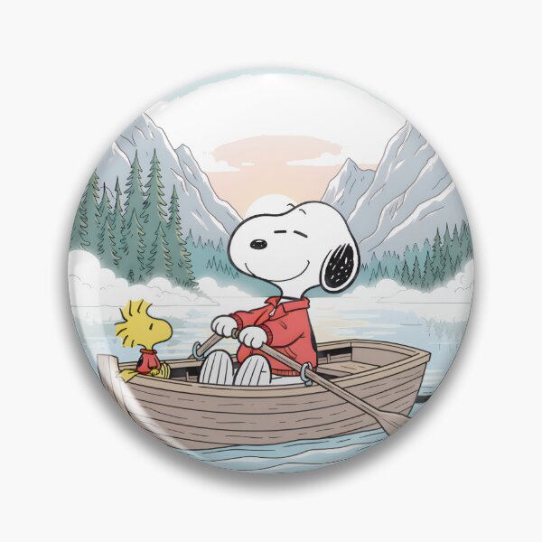 Item preview, Snoopy And Woodstock Rowboat Peanuts Art LIMITED EDITION designed and sold by inspiration77x7.