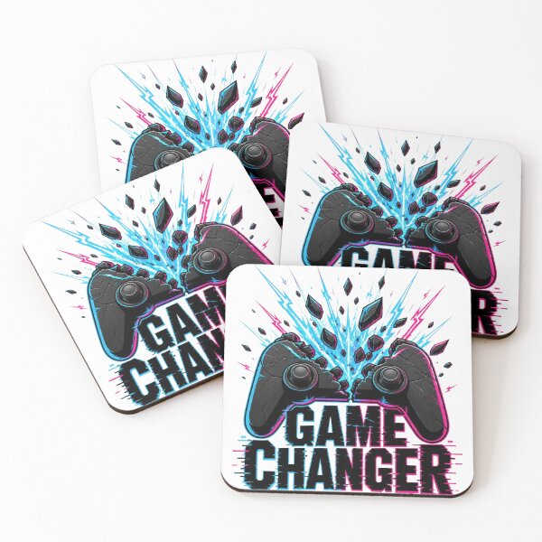Item preview, Game Changer - Neon Controller Energy Art designed and sold by DarkCodeLabs1.