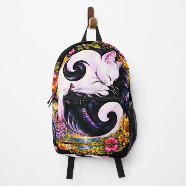 Item preview, ⚖️ PURRFECTLY BALANCED COLLECTION ⚖️ - FOUR SEASONS CATS - Summer Sun designed and sold by WheelieGdArt.