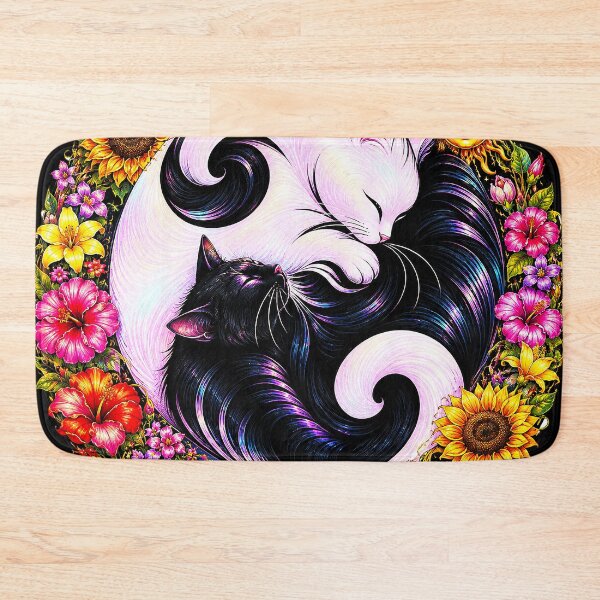 Item preview, ⚖️ PURRFECTLY BALANCED COLLECTION ⚖️ - FOUR SEASONS CATS - Summer Sun designed and sold by WheelieGdArt.