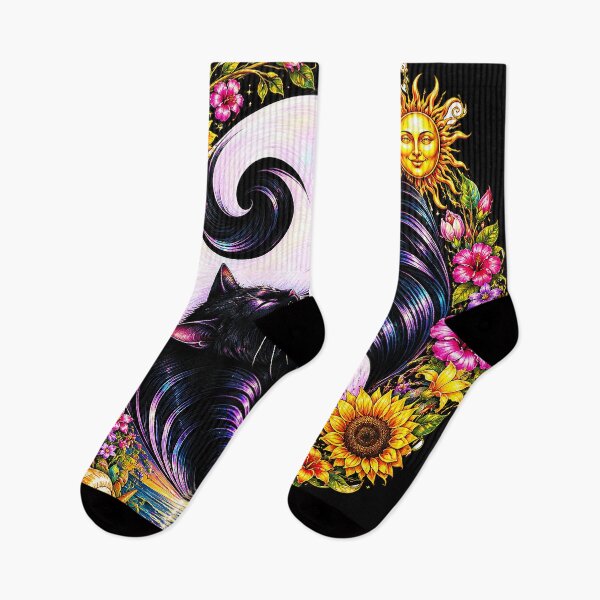 Item preview, ⚖️ PURRFECTLY BALANCED COLLECTION ⚖️ - FOUR SEASONS CATS - Summer Sun designed and sold by WheelieGdArt.