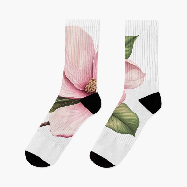 Item preview, Graceful Pink Magnolia in Full Bloom designed and sold by sariptadinjala.