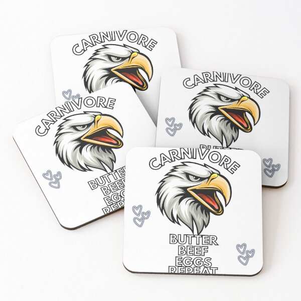 Artikelvorschau, CARNIVORE EAGLE BUTTER RINDFLEISCH EIER WIEDERHOLEN entworfen und verkauft von CarnivoreGifts.