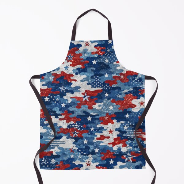 Item preview, Distressed American Flag Camo Pattern designed and sold by Military Insignia Products.