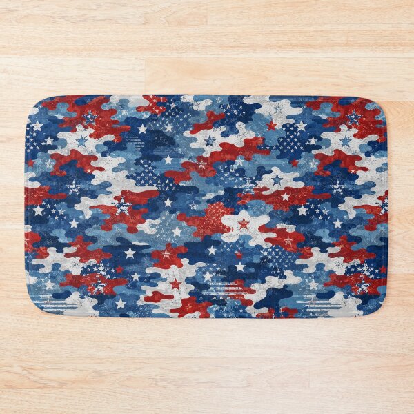 Item preview, Distressed American Flag Camo Pattern designed and sold by Military Insignia Products.