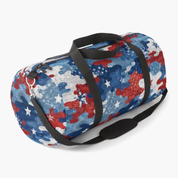 Item preview, Distressed American Flag Camo Pattern designed and sold by Military Insignia Products.