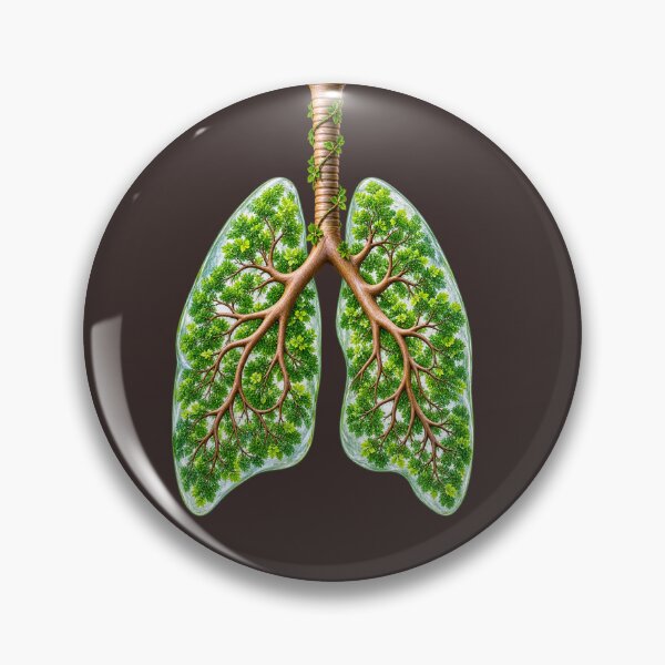 Item preview, Breathe Green – Nature Lungs Tree of Life Environmental Art designed and sold by Ishratparween11.