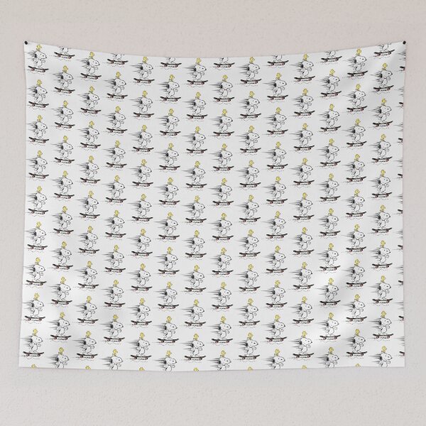 Item preview, Snoopy And Woodstock Skateboarding Fun - Cute Peanuts Cartoon Skater Design PERFECT GIFT FOR YOU AND FRIENDS designed and sold by inspiration77x7.