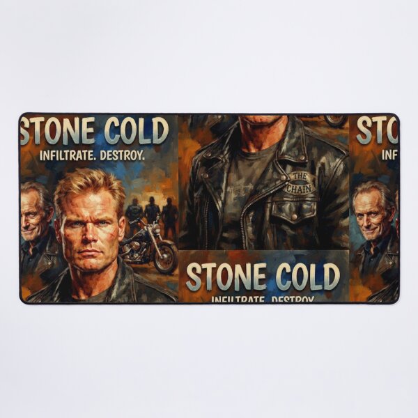 Item preview, Stone Cold Action Cult Fine Art Tribute designed and sold by Art's Diner.