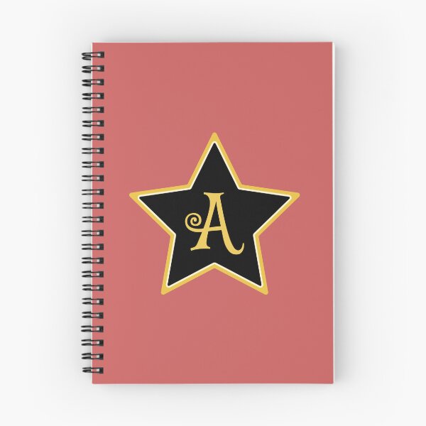 Item preview, Star Monogram A Gold Black designed and sold by Jeallan Designs.
