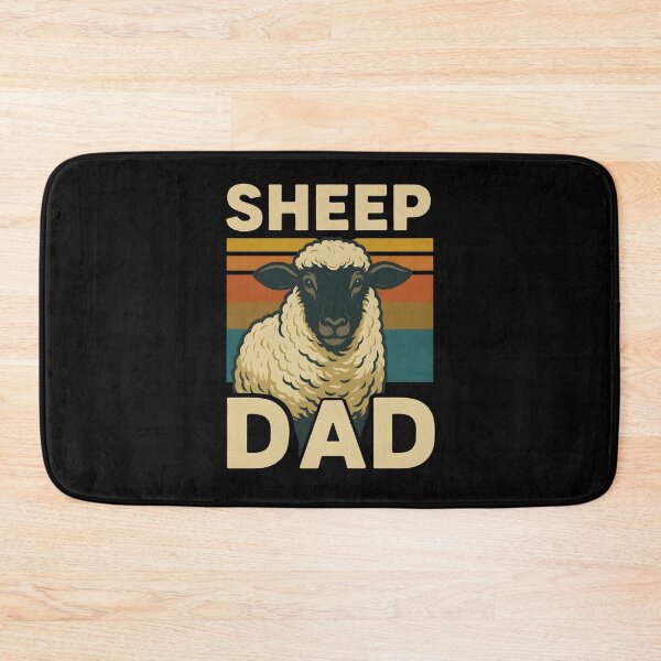Item preview, Sheep Dad Farmer Livestock Animal Lover Vintage Retro Sunset designed and sold by Photo-Sphere101.