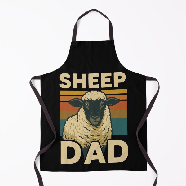 Item preview, Sheep Dad Farmer Livestock Animal Lover Vintage Retro Sunset designed and sold by Photo-Sphere101.