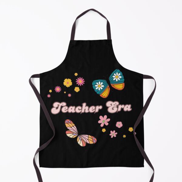 Item preview, Retro Teacher Era – Groovy 70s Butterfly & Daisy Floral Design designed and sold by PoppaBear71.