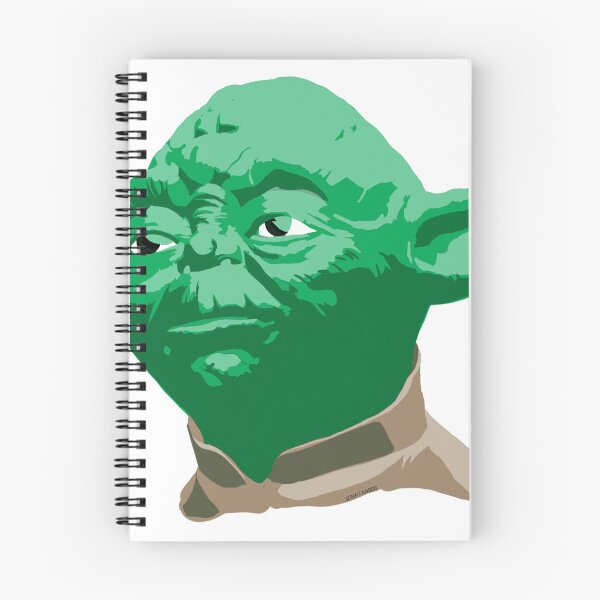Artikelvorschau, Yoda – Fan-Art-Illustration | Jedi-Meister-Porträt entworfen und verkauft von WaveAcuarela.