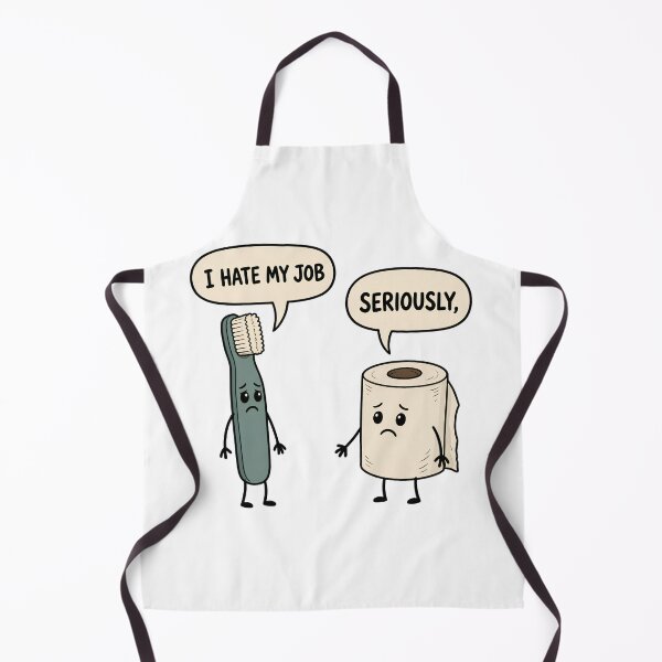 Item preview, I Hate My Job Bathroom Humor Design designed and sold by TshirtsOnline-.