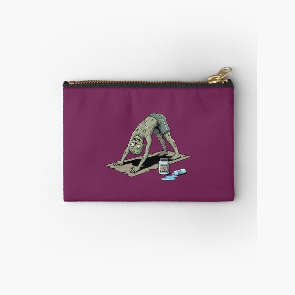 Item preview, Zombie Downward Dog Yoga Brain Power Supplement Humor Parody designed and sold by Rare By Hero.