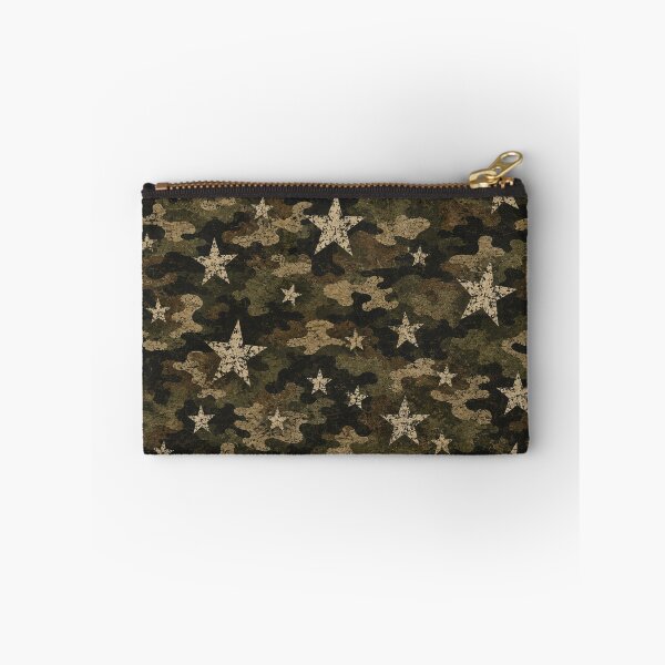 Item preview, Distressed Camo Stars Pattern designed and sold by Military Insignia Products.