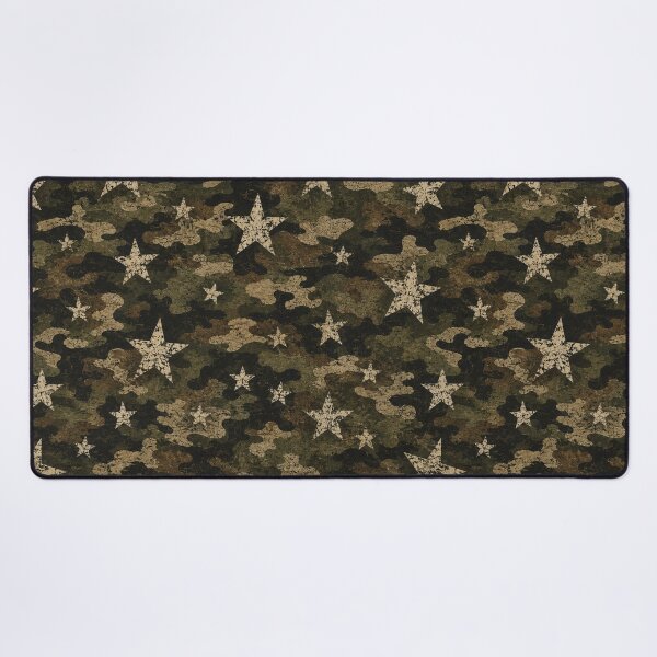 Item preview, Distressed Camo Stars Pattern designed and sold by Military Insignia Products.