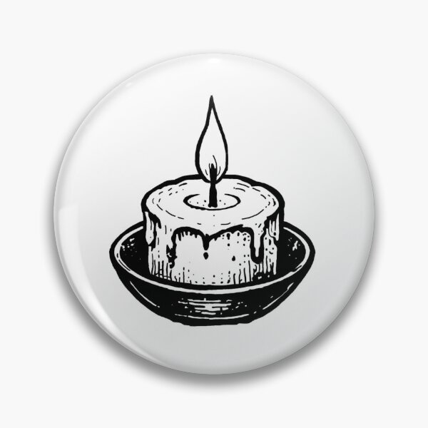 Item preview, Gothic Candle | Dark Witchy Aesthetic designed and sold by Marianarcezar.