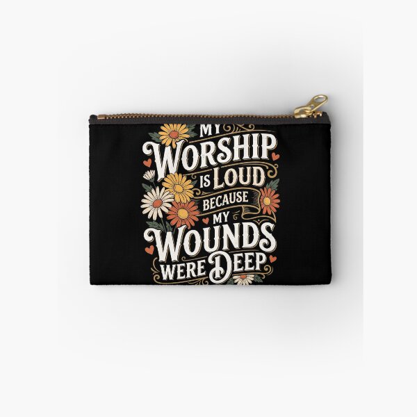 Item preview, My Worship is Loud Because My Wounds were Deep Daisy Flower designed and sold by hemagamo.