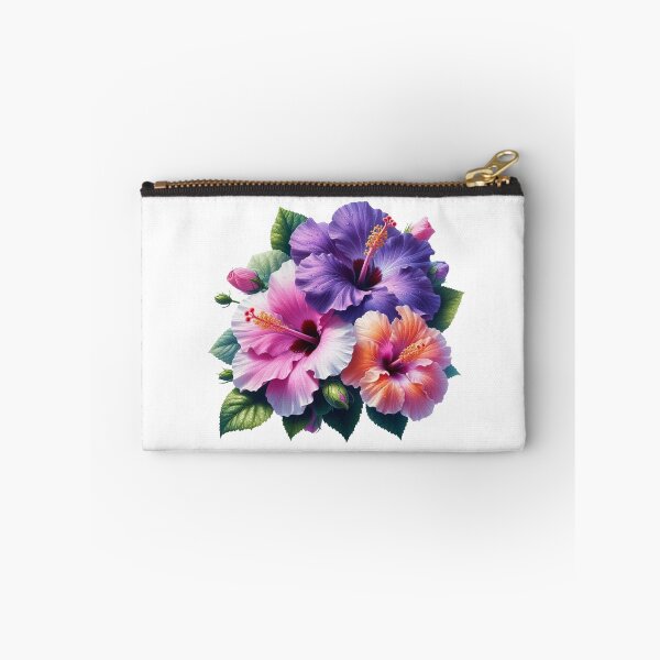 Item preview, Vibrant Tropical Hibiscus Trio on Black designed and sold by sariptadinjala.