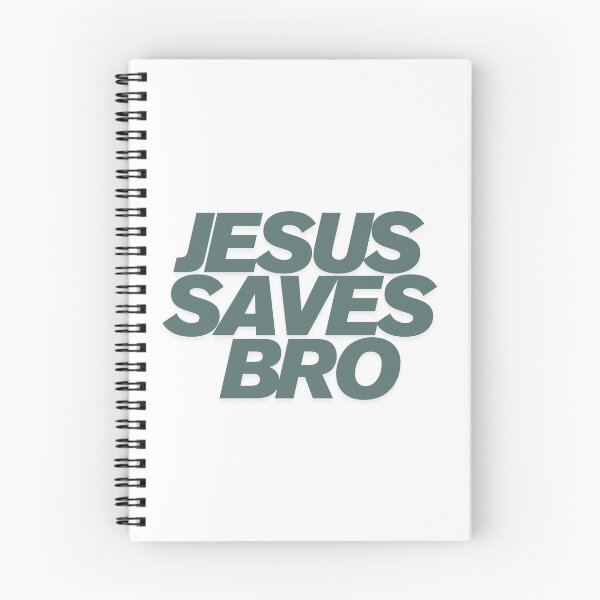 Item preview, JESUS SAVES BRO designed and sold by oliv&ink.