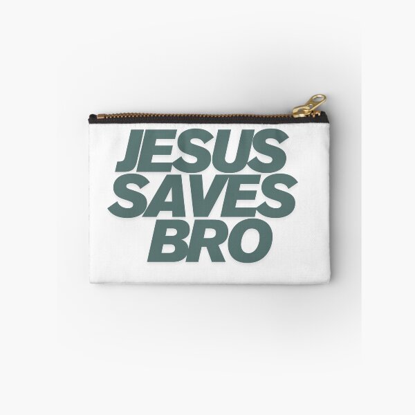 Item preview, JESUS SAVES BRO designed and sold by oliv&ink.