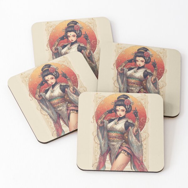 Item preview, Geisha cíborg designed and sold by ArtCraftLab.