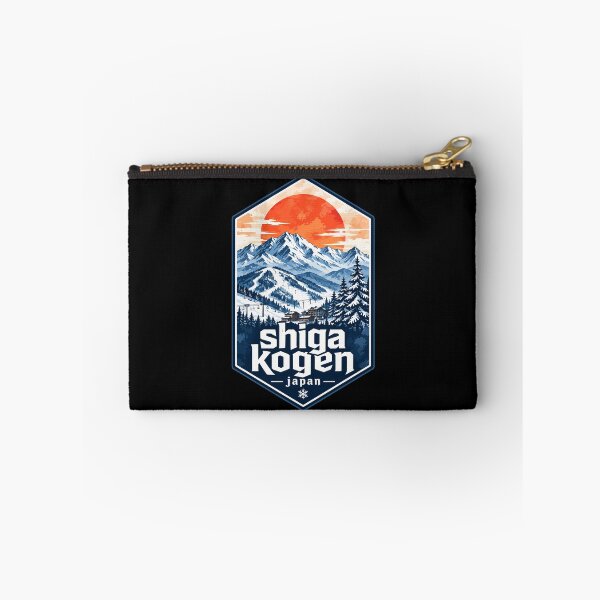 Item preview, Shiga Kogen Ski Resort Japan Watercolor Travel designed and sold by TomFrontierArt.