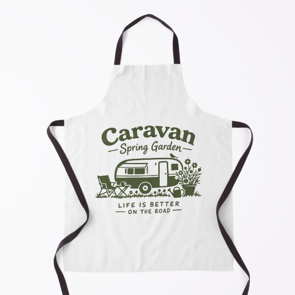 Item preview, Caravan Spring Garden Travel Life Is Better On The Road Vintage Caravan designed and sold by Yellowriversss.
