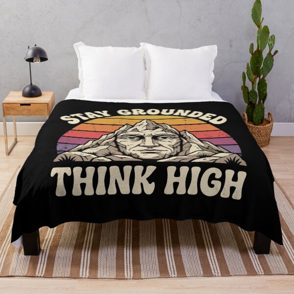 Item preview, Stay Grounded - Think High designed and sold by PeachMelodyShop.